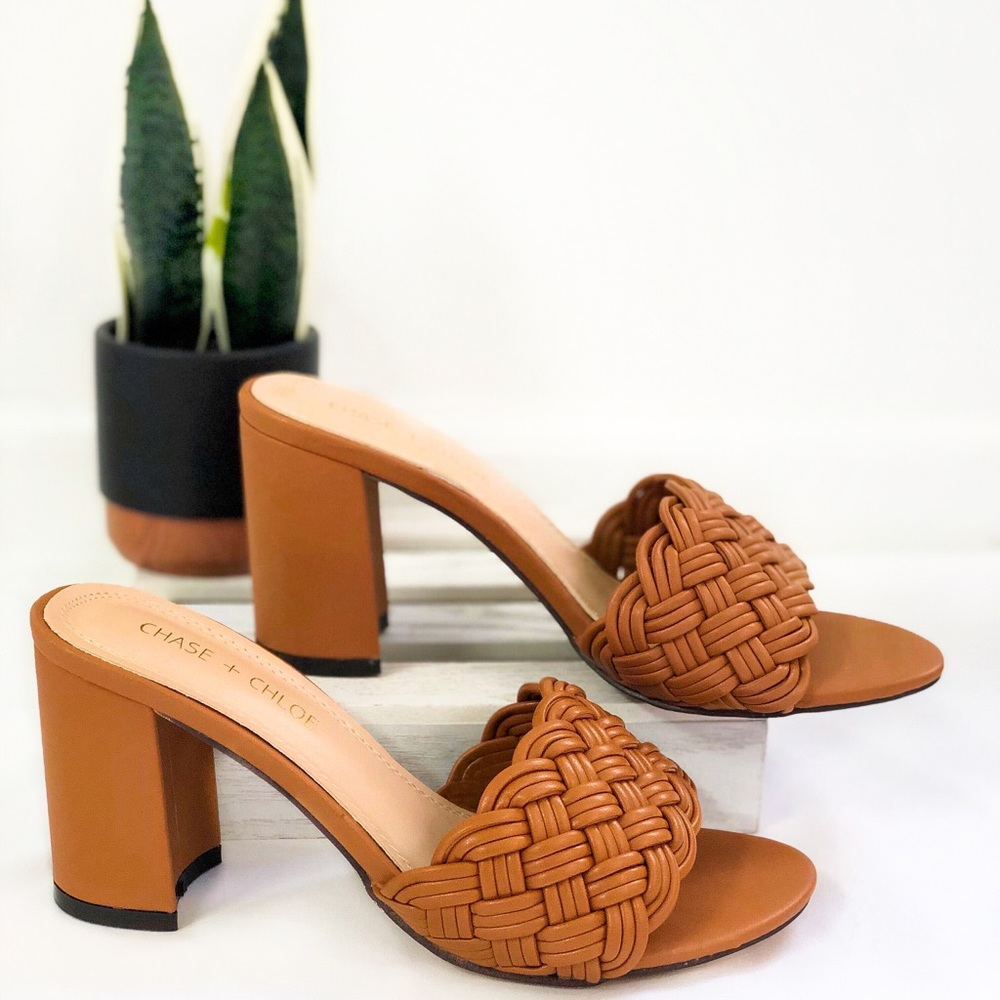 Braided Mule Heels